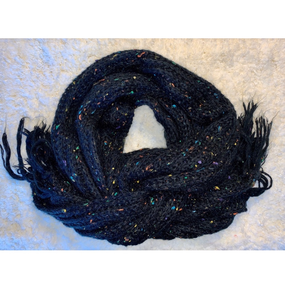 Steve Madden Black Scarf NEW